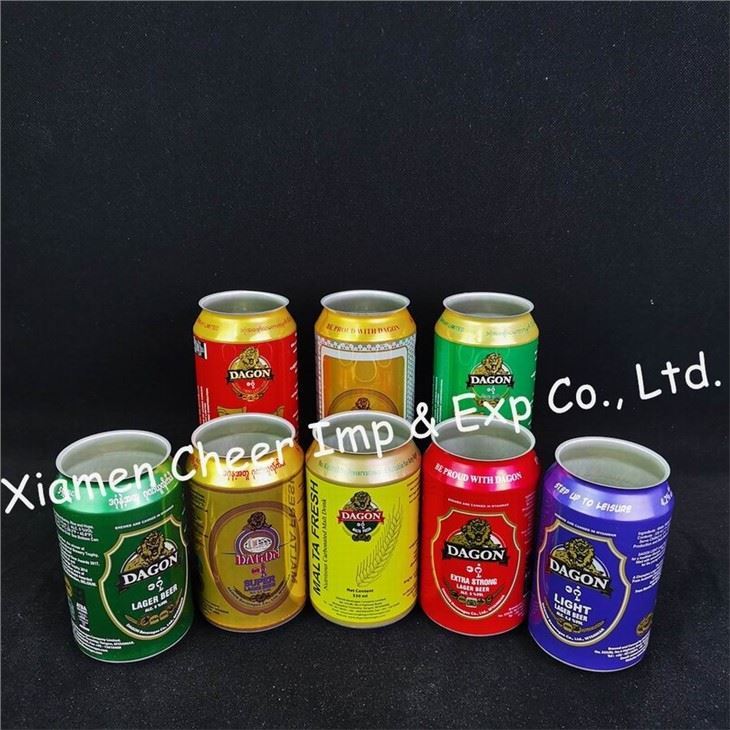 500ml Aluminium Cans With Beer Can Lid