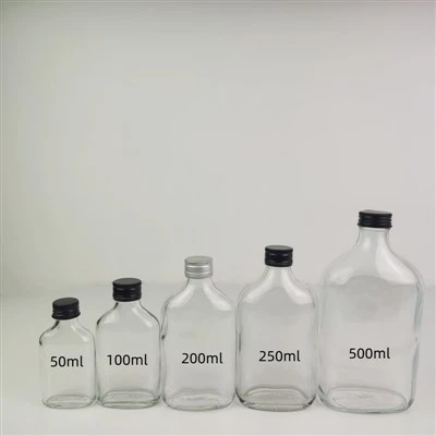 Vide boutèy an vè 50ml 100ml 200ml 250ml 500ml